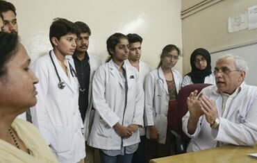 NEET students preparing for medical entrance examination