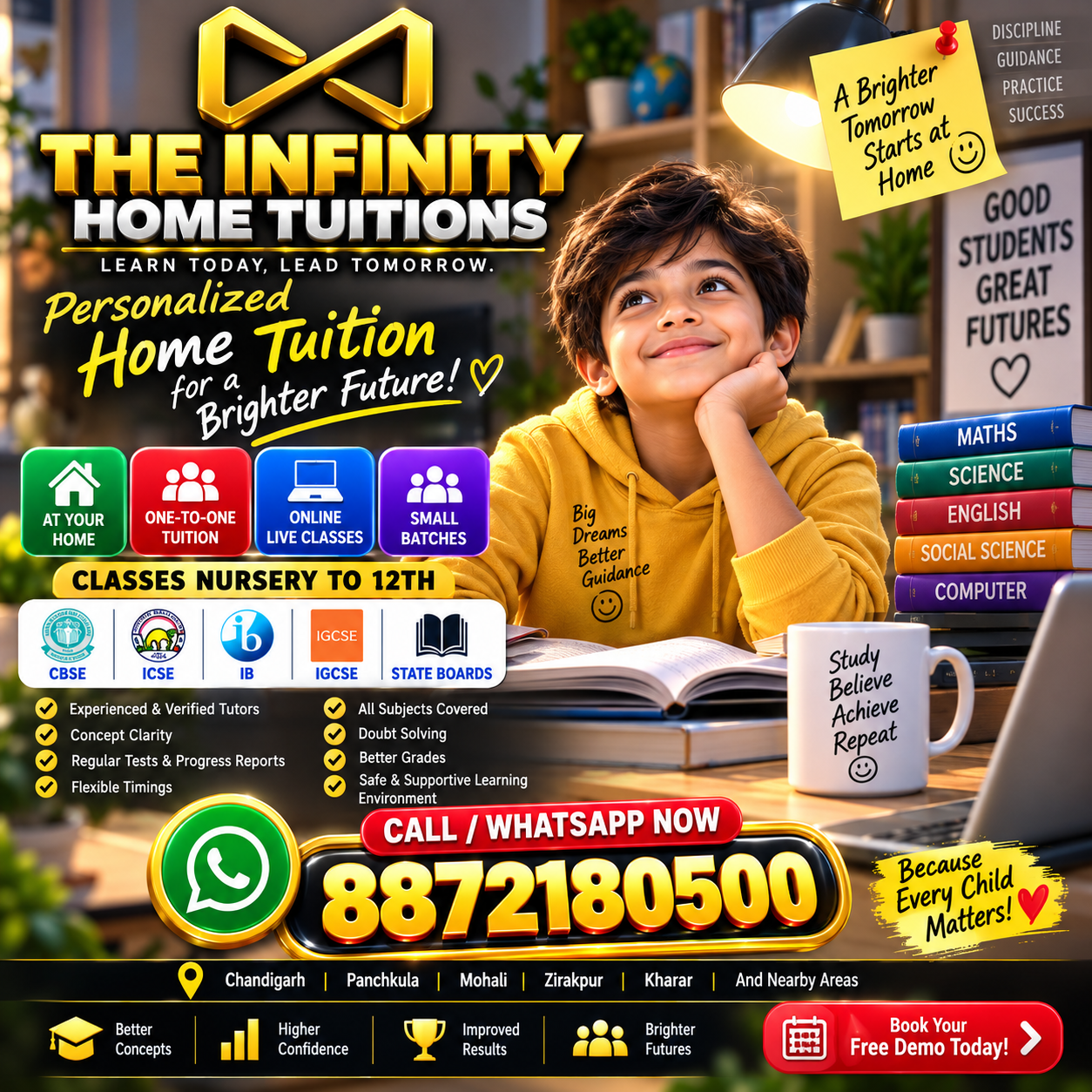 The Infinity Home Tuition Poster(2)