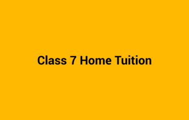 Class 7 home tuition personalised tutoring