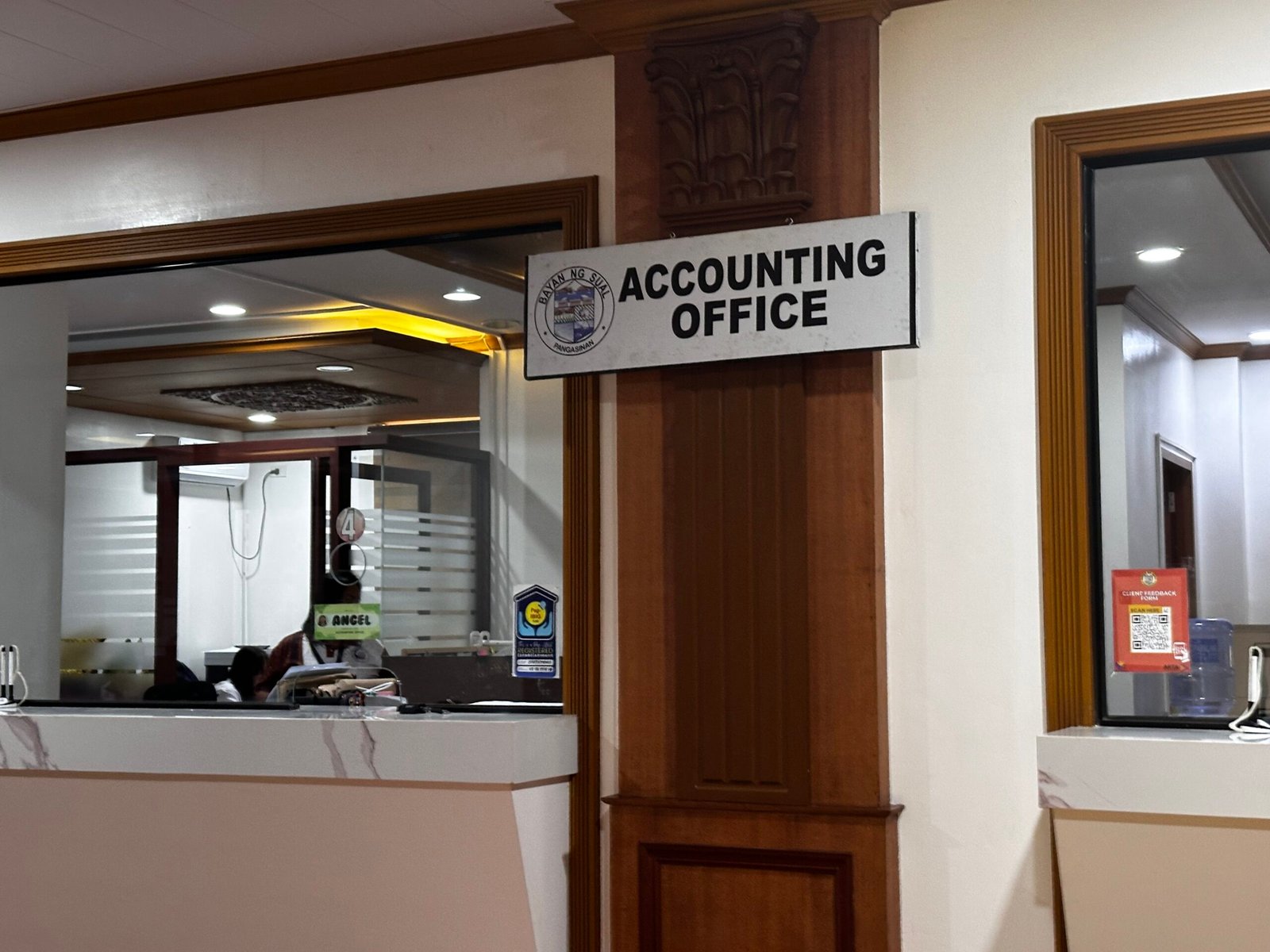 Accounting office environment
