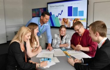 Collaborative finance workshop for online Business Studies tuition