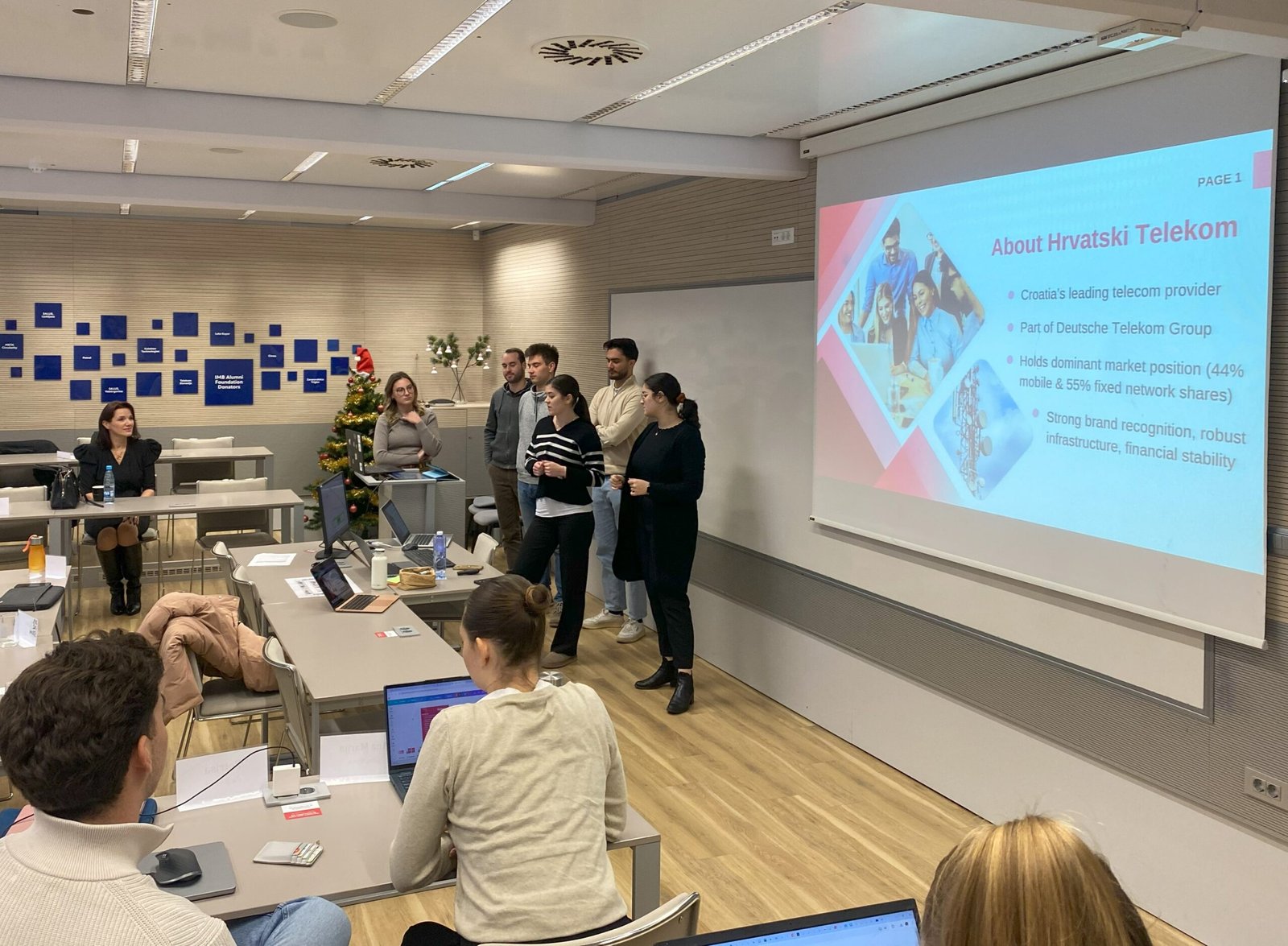 Business strategy presentation