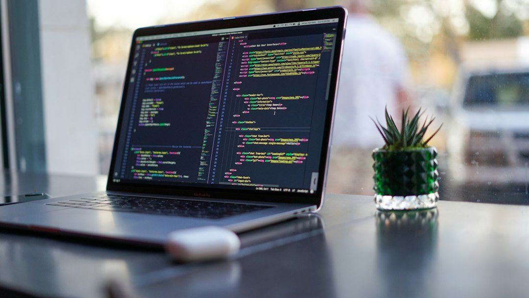 Laptop coding practice for online Computer Science tuition