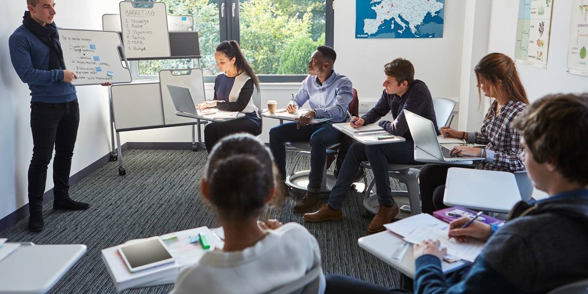 Marketing presentation flexible classroom