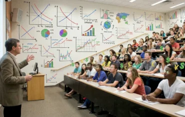 University economics lecture for online Economics tuition