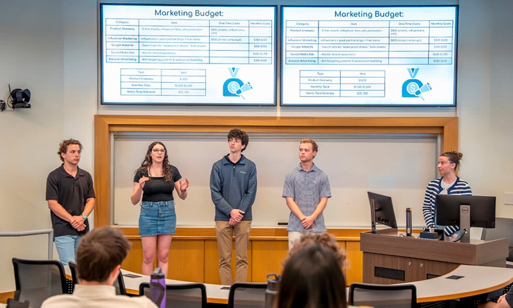 Marketing budget presentation