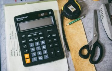 Calculator and financial paperwork representing cost accounting study