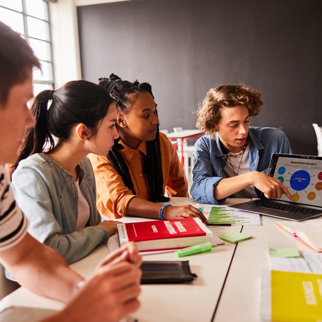 Collaborative marketing study for online Business Studies tuition